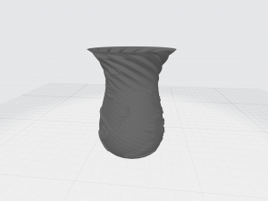 vase with ornament Modelo de Impressão 3D