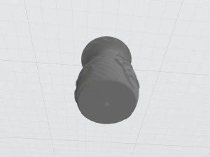 vase with ornament 3D Print Model
