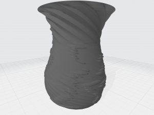 vase with ornament Modelo de Impressão 3D