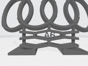 Audi LOGO Modelo de impresión 3D