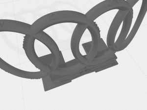 Audi LOGO Modelo de impresión 3D