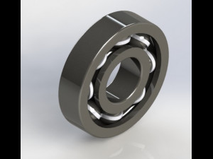 ball bearing 3Dプリントモデル