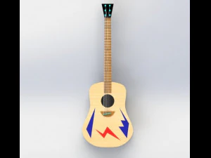 гитара 3D Принт Модель