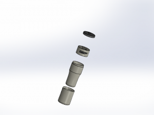 autoseal bottle Modelo 3D