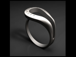 Frame drops ring Modello di stampa 3D