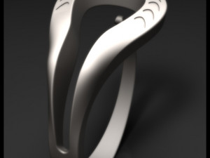 Frame drops ring Modello di stampa 3D