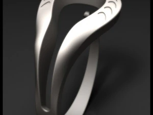Frame drops ring 3D Print Model