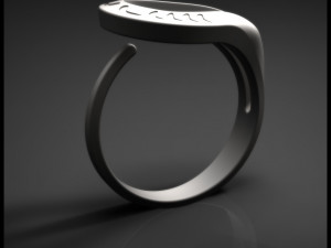 Frame drops ring Modello di stampa 3D
