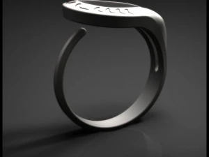Frame drops ring 3D Print Model