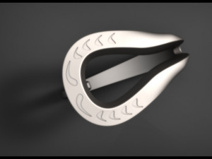 Frame drops ring Modello di stampa 3D