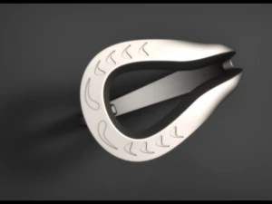 Frame drops ring 3D Print Model