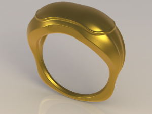 Convex ring three pieces 3D 프린트 모델
