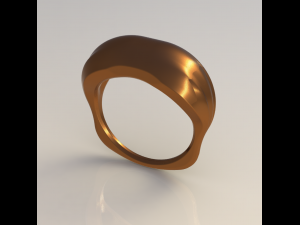 Convex ring three pieces 3D 프린트 모델