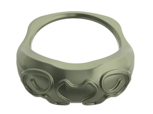 Convex ring three pieces 3D Print Model