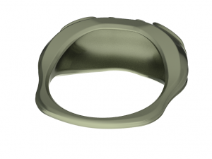 Convex ring three pieces 3D 프린트 모델