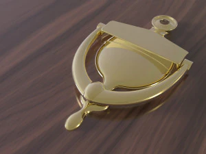 Door knocker 3D Print Model