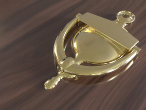 Door knocker 3D Print Model