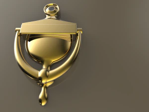 Door knocker 3D Print Model