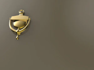 Door knocker 3D Print Model