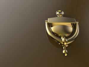 Door knocker 3D Print Model