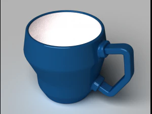 Дизайн двох кухлів 3D Принт Модель