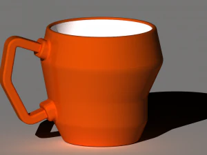 Дизайн двох кухлів 3D Принт Модель