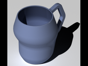 Two mug design 3D Print Model
