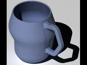 Дизайн двох кухлів 3D Принт Модель