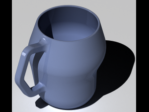 Two mug design 3D Print Model