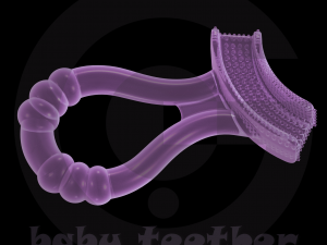 Baby teether 01 3D Print Model