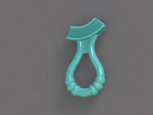 Baby teether 01 Modelo de Impressão 3D