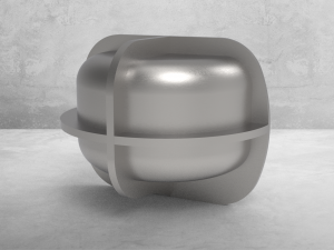 Recessed shell bitts Modelo 3D