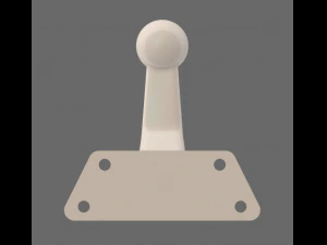 Simple wall hanger 3D Print Model