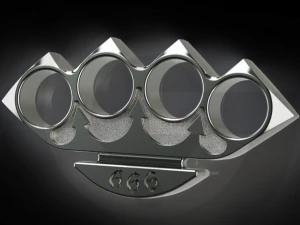 Knuckleduster 01 3D Print Model