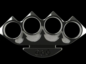 Knuckleduster 01 3D Print Model