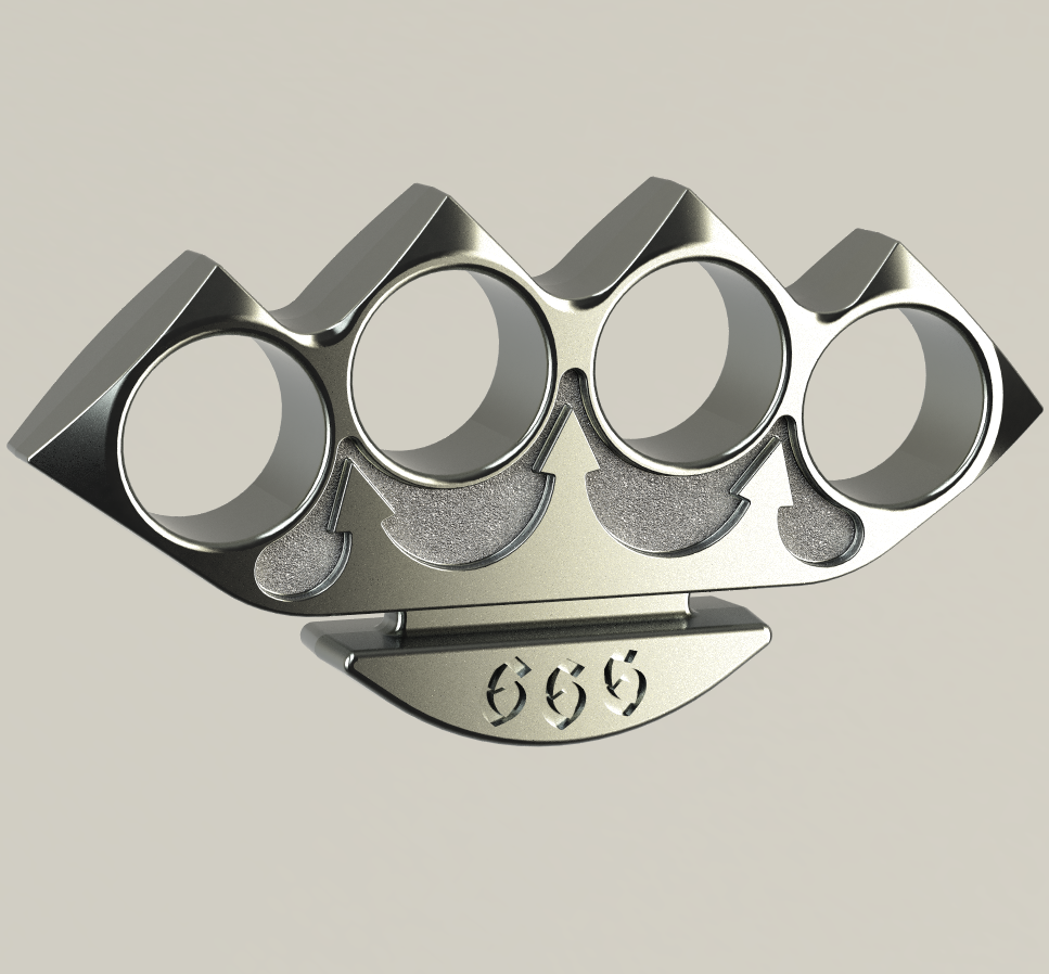Homemade stealth knuckle duster (Brass Knuckles) by N3rd-ZA on DeviantArt