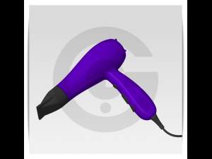 Hair-dryer-in-sc 3D Print Model