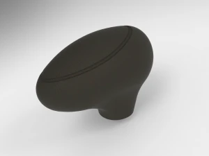 Leather gear knob 3D Print Model