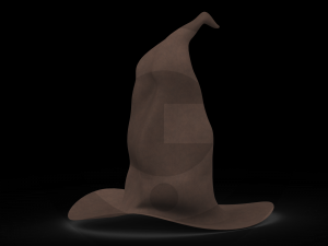 Witcherhat 3D 프린트 모델