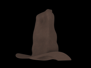 Witcherhat 3D 프린트 모델