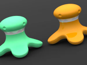 Four masseger 3D print model 3D Print Model