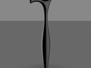 WOODEN HANGER 3D Print Model
