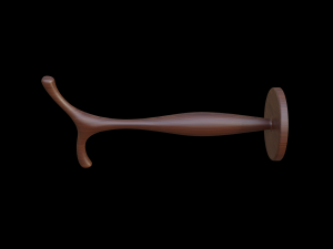 WOODEN HANGER 3D 打印模型