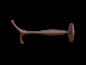 WOODEN HANGER 3D Print Model