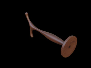 WOODEN HANGER 3D Print Model