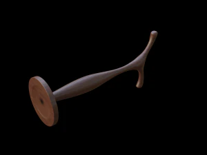 WOODEN HANGER 3D Print Model