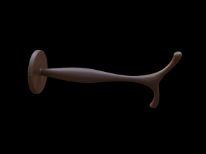 WOODEN HANGER 3D 打印模型