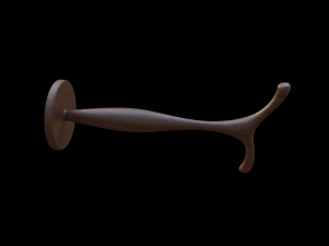 WOODEN HANGER 3D Print Model