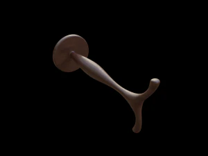 WOODEN HANGER 3D Print Model