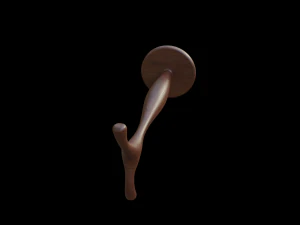 WOODEN HANGER 3D Print Model